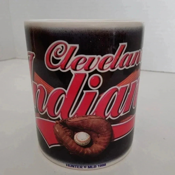 1998 Cleveland Indians mug cup, Chief Wahoo, EUC - Picture 2 of 6
